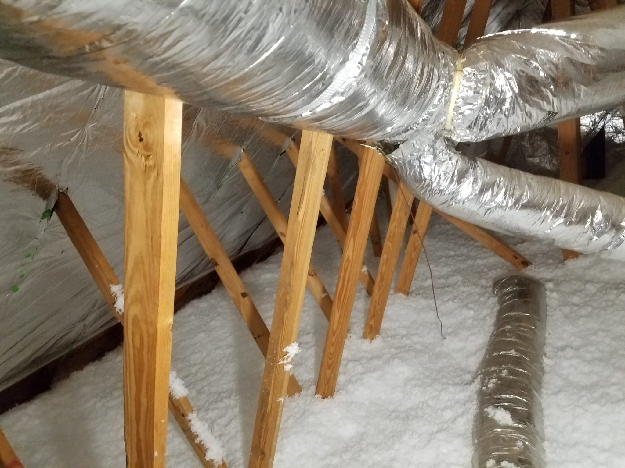 Before — Ductwork & Insulation